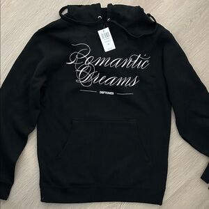 Romantic Dreams Black Hoodie